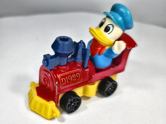 Lokomotywa Kaczor Donald Walt Disney 1980 Czerwony 1:64 – zdjęcie 2