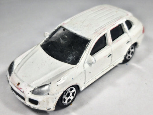 PORSCHE CAYENNE, Realtoy, Die cast, Biały, 1:61, Resoraki – zdjęcie 2
