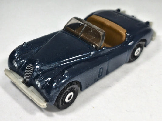 1956 Jaguar Xk140 Matchbox 2019 Mainline 1:60 Luzak Granatowy – zdjęcie 2