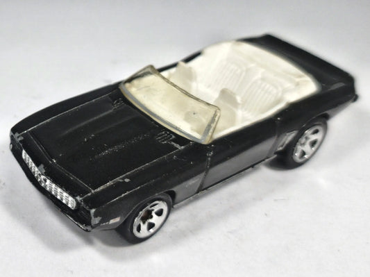 '69 Chevrolet Camaro Hot Wheels 1:64 Luzak Czarny Muscle Car – zdjęcie 2