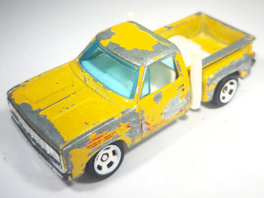 1978 DODGE LI'L RED EXPRESS TRUCK, Hot Wheels 2018, Die cast, Żółty, 1:64 – zdjęcie 2