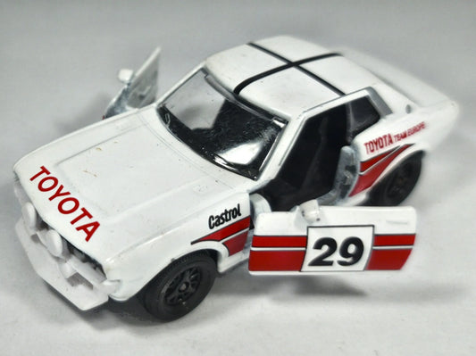 Toyota Celica Gt Coupe Majorette 2021 Premium 1:56 Castrol Luzak Biały – zdjęcie 2