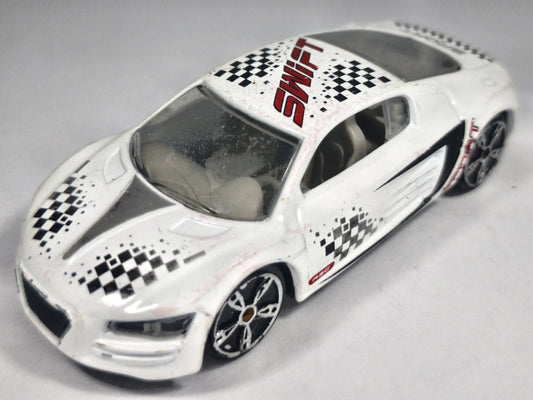 Jak AUDI R8 COUPE, SWIFT SPORT, Die cast, Biały, 1:64, Resoraki – zdjęcie 2