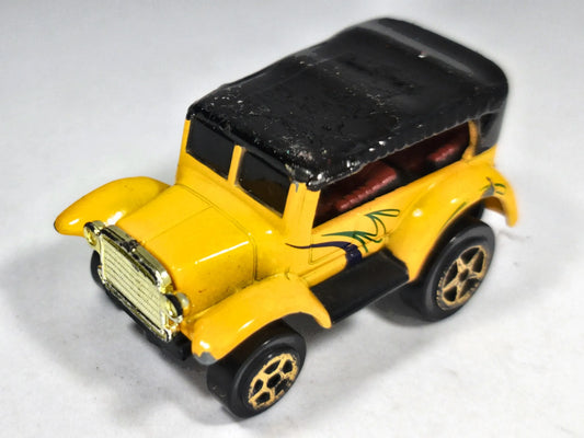 FORD MODEL T TOURING OLDTIMER PARADE Dinky Toys '80 Żółty 1:59 – zdjęcie 2
