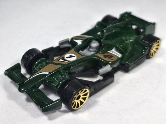 Formula Street Hot Wheels 1:64 Bolid F1 7 Luzak Zielony – zdjęcie 2