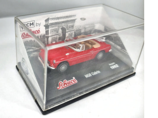 Mgb Cabrio Baujahr 1962 Schuco Czerwony 1:36 – zdjęcie 2