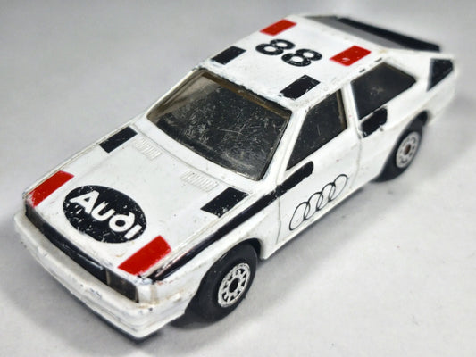 AUDI QUATTRO, RACING #88, McToy, Die cast, Biały, 1:55, Resoraki – zdjęcie 2