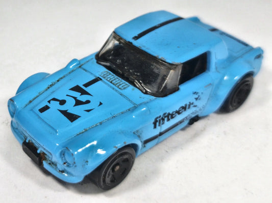 Fairlady 2000 Hot Wheels 2016 Nightburnerz 1:64 fisher Luzak Niebieski – zdjęcie 2