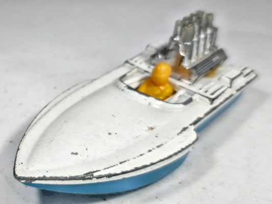 N-5 Seafire Matchbox 1975 Superfast 1:64 Made in England Motorówka Luzak – zdjęcie 2