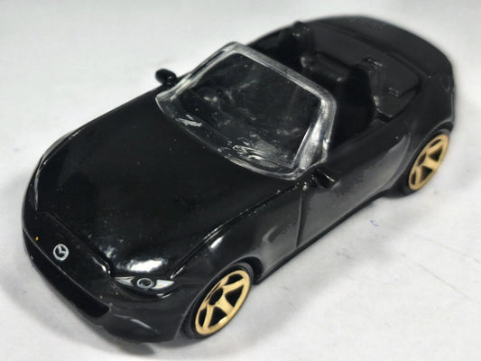 Mazda MX-5 Miata Matchbox 2019 1:56 Luzak Czarny – zdjęcie 2