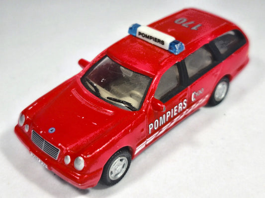 MERCEDES-BENZ E-CLASS KOMBI LIVERY 'POMPIERS', Hongwell, Czerwony, 1:68 – zdjęcie 2