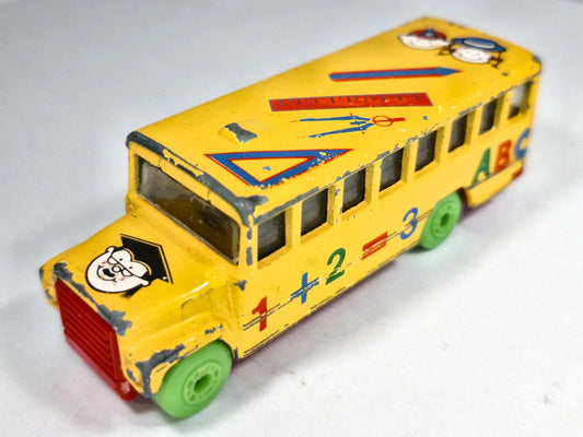 Autobus SCHOOL BUS Matchbox 1985 Żółty 1:120 – zdjęcie 2