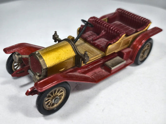 1912 Simplex Yesteryear Matchbox '70 Czerwony 1:43 Made in England – zdjęcie 2
