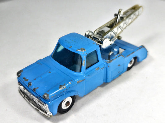 Ciężarówka FORD F350 TRUCK Husky '60 Niebieski 1:64 Made in Gt Britain – zdjęcie 2