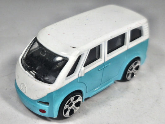 Jak Volkswagen Microbus Teamsterz 1:64 Van Luzak Turkusowy – zdjęcie 2