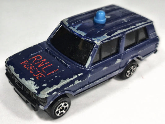 Range Rover Patrol "Impy" Policja Lone Star '80 Granat 1:64 Made in England – zdjęcie 2