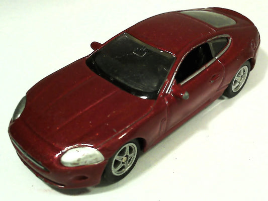 JAGUAR XK COUPE, Welly, Resoraki, Die cast, Czerwony 1:64 – zdjęcie 2