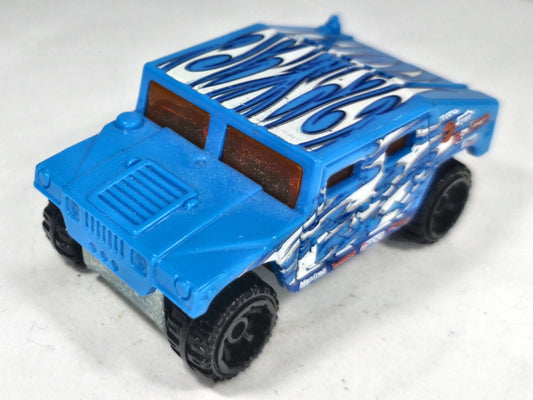 General Corp Hot Wheels 2014 1:64 Luzak Niebieski – zdjęcie 2
