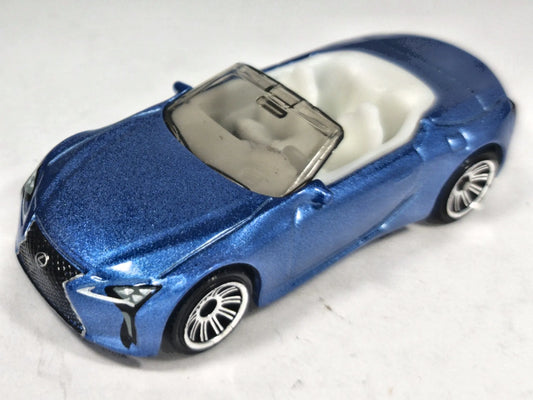 Lexus Lc 500 Matchbox 2024 Matchbox Series 1:66 Niebieski Sportowy – zdjęcie 2