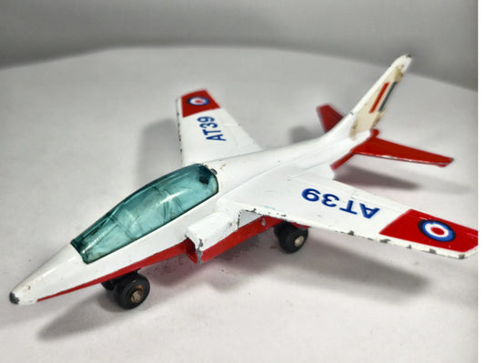 Samolot DASSAULT-DORNIER ALPHAJET AT39 Matchbox '70 1:87 Made in France – zdjęcie 2