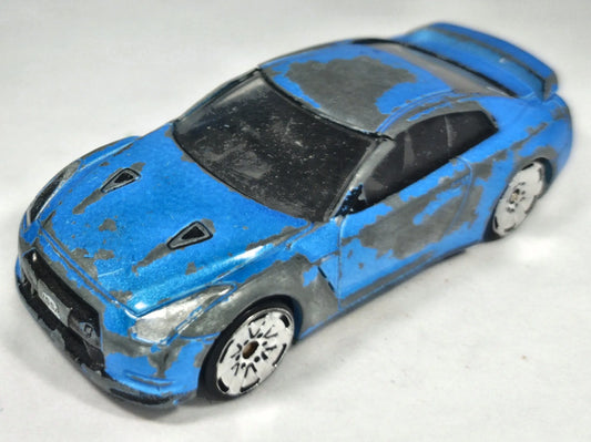 Nissan GTR Realtoy Niebieski 1:64 – zdjęcie 2