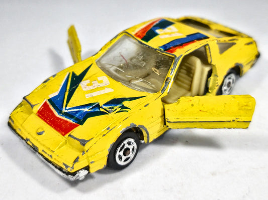 NISSAN 300ZX, Summer, Die cast S8631(F), Żółty, 1:60, Resoraki – zdjęcie 2