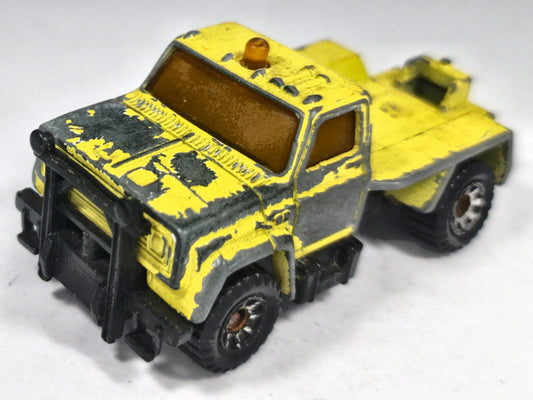 Toe Joe Matchbox Superfast 1:64 Pomoc drogowa Luzak Żółty – zdjęcie 2