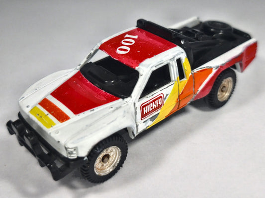 TOYOTA SR5 PICKUP, HICKEY #100, McToy, Die cast, Biały, 1:60, Resoraki – zdjęcie 2