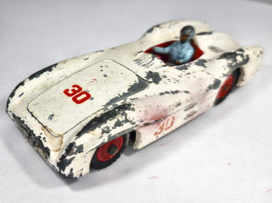 MERCEDES BENZ Dinky Toys '60 Biały 1:43 Made in England – zdjęcie 2