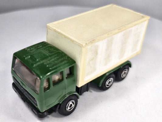 CIĘŻARÓWKA FURGON 3 OSIOWA Efsi Lata 80. Zielony 1:87 Made in Holland – zdjęcie 2
