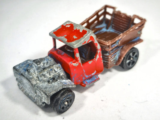 Dragster Red K-28, Corgi Junior, Vintage Die cast, Czerwony, 1:64, Resoraki – zdjęcie 2