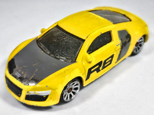 Audi R8 Majorette Żółty 1:60 – zdjęcie 2