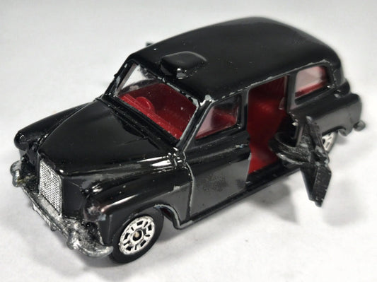LONDON TAXI Corgi '70 Czarny 1:55 Made in Gt Britain 2xMetal – zdjęcie 2