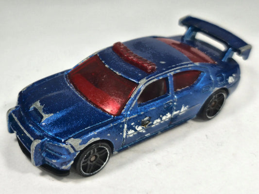 Dodge Charger Drift Hot Wheels 2005 1:64 Luzak Niebieski – zdjęcie 2
