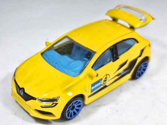 Renault Megane R.S. Majorette 1:64 BILSTEIN Luzak Żółty – zdjęcie 2