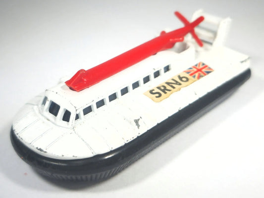 SRN6 HOVERCRAFT, Matchbox 1972, Made in England, NO.72 Biały 1:120 Resoraki – zdjęcie 2