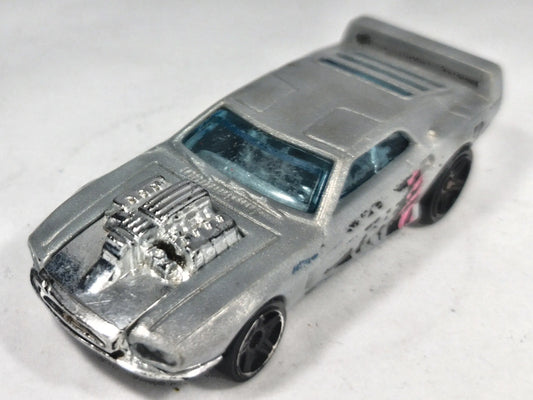 Rivited Hot Wheels 2004 Mainline 1:64 Muscle car Luzak Srebrny – zdjęcie 2