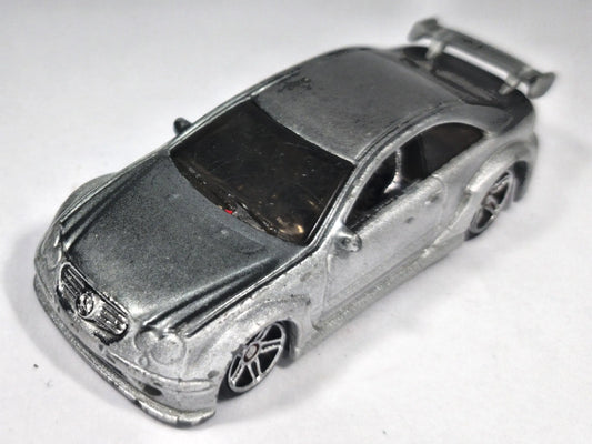 Mercedes-Benz CLK DTM AMG Hot Wheels 2003-2010 1:60 Luzak Srebrny – zdjęcie 2