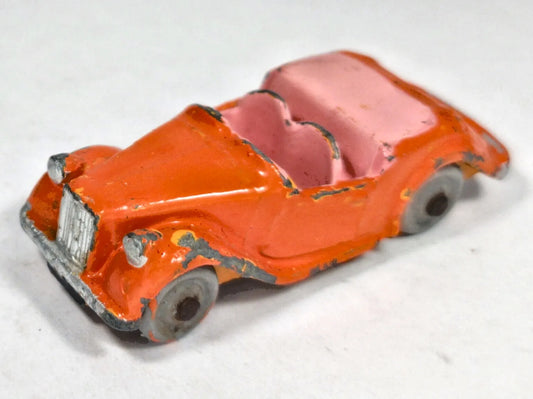 SINGER ROADSTER Dinky Toys 1954 Pomarańczowy 1:72 Made in United Kingdom – zdjęcie 2
