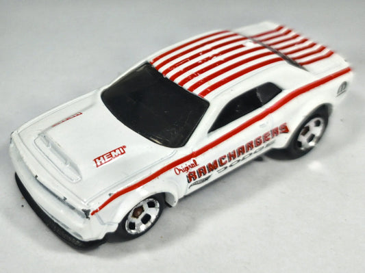1970 Dodge Challenger Hot Wheels 1975 Flying Colors 1:64 Muscle Car – zdjęcie 2