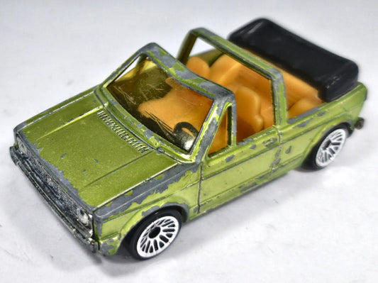 VW Golf Gls SIKU 1:52 Made in W.-Germany Luzak Zielony Custom Model – zdjęcie 2