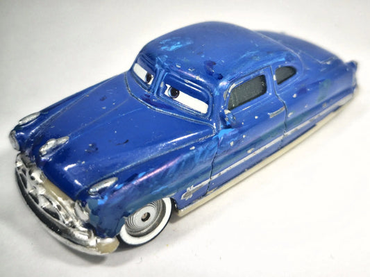 AGENT HUDSON HORNET, Auta 2 Disney Pixar, Die cast 1207 EA, Niebieski, 1:64 – zdjęcie 2