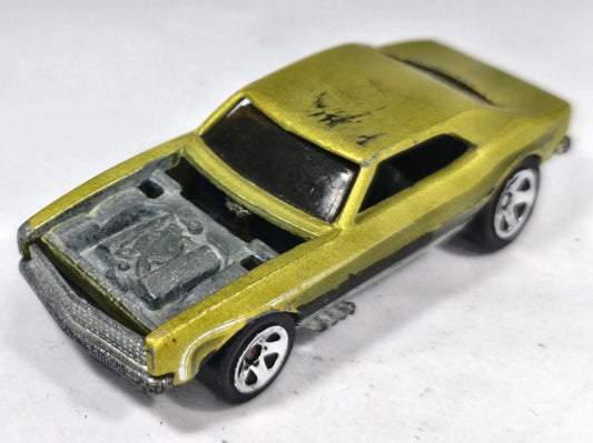 Chevrolet Camaro 1967 Hot Wheels 1982 1:64 Luzak Zielony Muscle Car 2xMetal – zdjęcie 2