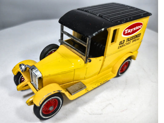 1927 Talbot Van Matchbox 1978 Żółty 1:32 Made in England Taystee – zdjęcie 2