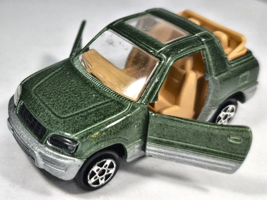 TOYOTA RAV4 CABRIO Majorette '90 Zielony 1:50 – zdjęcie 2