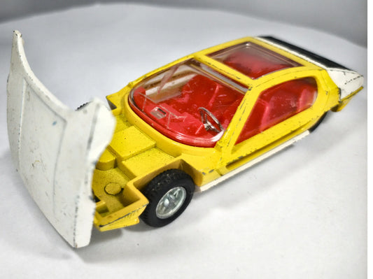 LAMBORGHINI MARZAL Dinky Toys 1968 Żółty 1:38 Made in England – zdjęcie 2