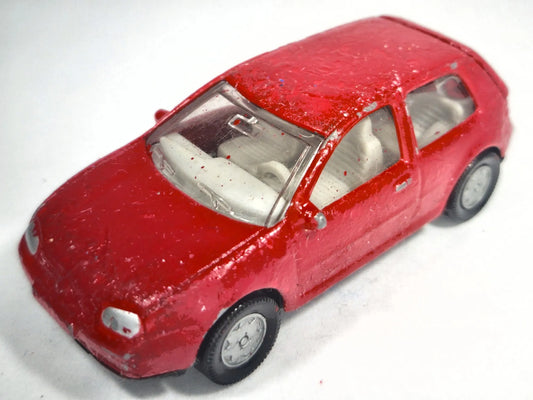 VW GOLF IV Generacja, Siku, Die cast 1090, Czerwony, 1:55, Resoraki – zdjęcie 2