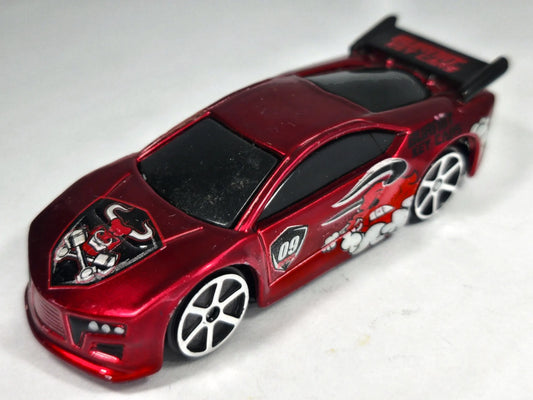 Street Speeder Maisto Bordowy 1:52 – zdjęcie 2