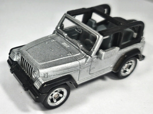 Jeep Wrangler Tj SIKU 1:55 Luzak Srebrny – zdjęcie 2