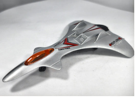 Jet Aero Club Majorette 1:127 Luzak Srebrny Science Fiction – zdjęcie 2